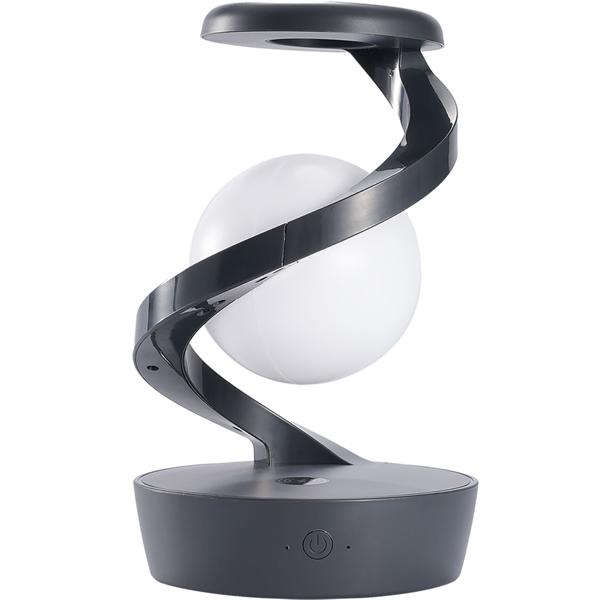 2 lampes de chevet sans fil RGB – sphère lumineuse en lévitation et chargeur à induction – design futuriste et moderne 