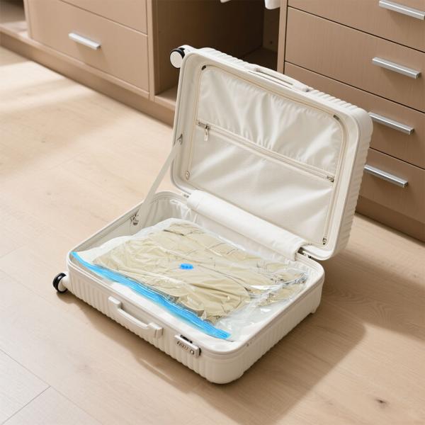 9er-Set platzsparende Vakuumbeutel XL, 80 x 120 cm, Kompression mit dem Staubsauger, Aufbewahrungssäcke, Kleiderbeutel ohne Staub oder Falten 