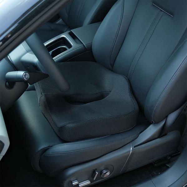 Ergonomisches Memory-Foam-Sitzkissen - Premium Autositzkissen & Bürostuhlkissen zur Druckentlastung bei langem Sitzen, Bandscheibenkissen
