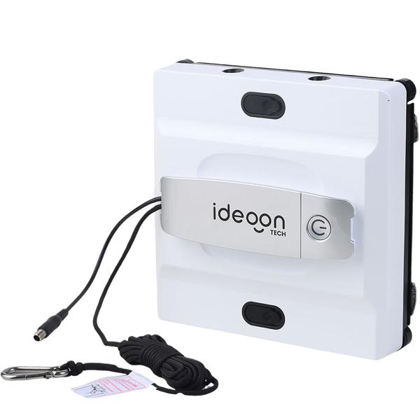 Profi-Fensterputz-Roboter mit Sprüh-Funktion & App-Steuerung: Intelligenter Reinigungsroboter für Fenster, Glas, Fliesen & Spiegel, inkl. Pads