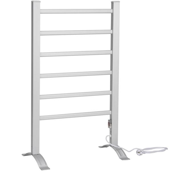 Elektrischer Handtuchwärmer 105 Watt, zum Aufstellen und Aufhängen - freistehend & wandmontierbar - Schnelle Trocknung & warme Handtücher