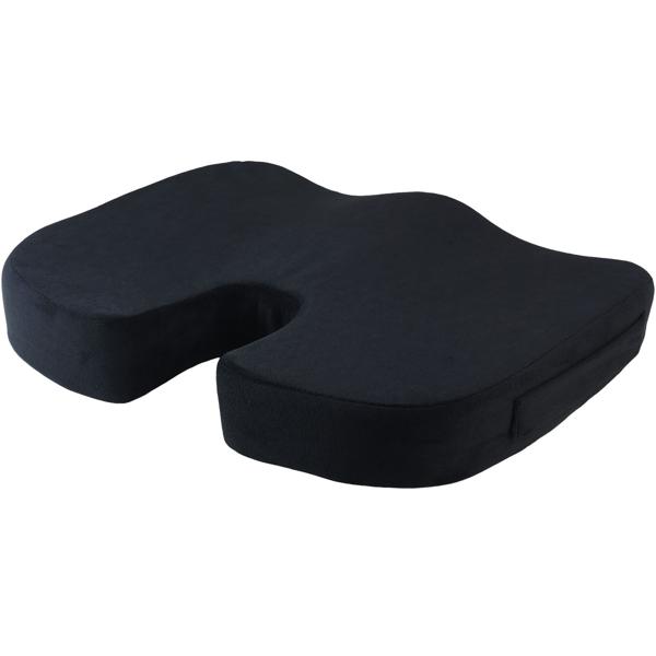 Komfortables Memory-Foam-Sitzkissen mit Kühlgel & Anti-Rutsch-Beschichtung, 44 x 35 x 8 cm - für lange Fahrten & Arbeitstage im Home-Office oder Büro