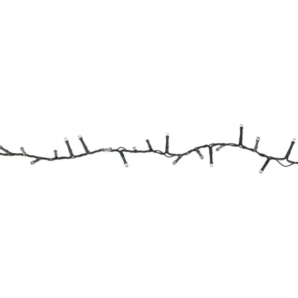 Helle Solar Lichterkette mit 480 mehrfarbigen LEDs, 21m & 40 Stunden Leuchtdauer, USB-Aufladung, 13 Funktionen, inkl. Fernbedienung - für Innen & Aussen