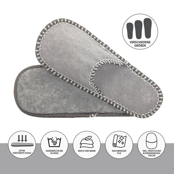 Set de chaussons d‘invités hiboux - 5 paires confortables multicolores avec semelle renforcée - Hygiénique - Tailles variées 35-45 - Protection sols