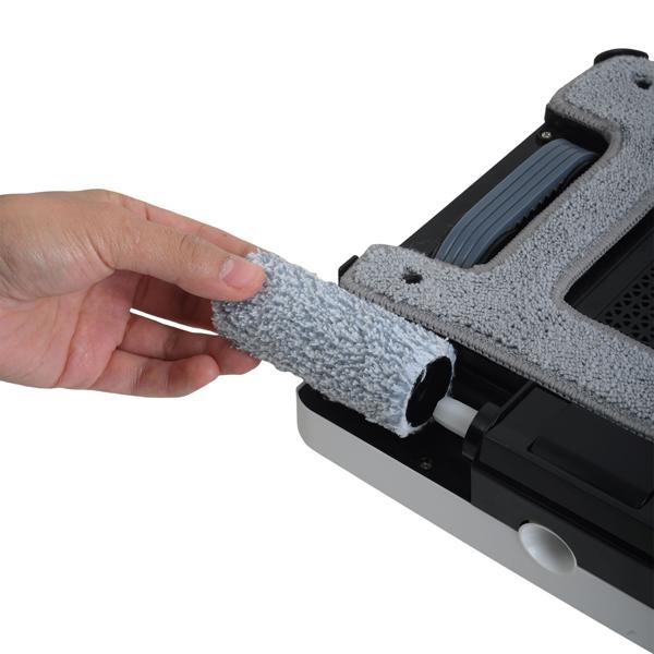 Smarter AI Fensterputzroboter: 3000Pa Glasreinigungsroboter mit App-Steuerung, Fernbedienung, Sicherungsseil für streifenfreie saubere Fenster