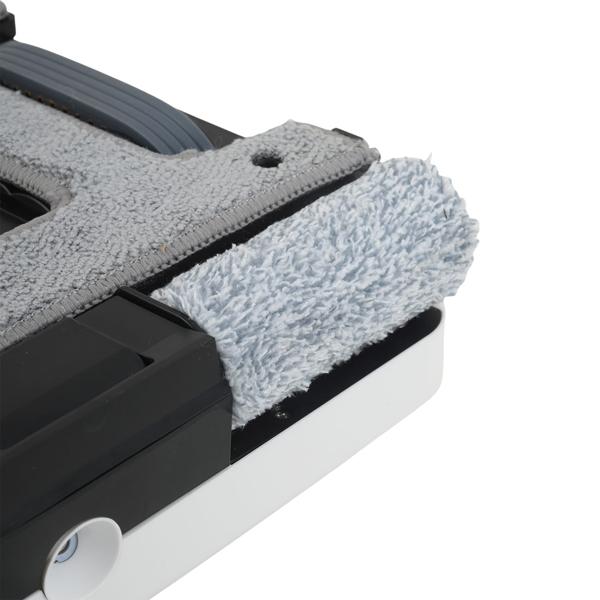 Smarter AI Fensterputzroboter: 3000Pa Glasreinigungsroboter mit App-Steuerung, Fernbedienung, Sicherungsseil für streifenfreie saubere Fenster