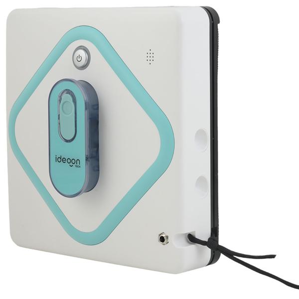 Smarter AI Fensterputzroboter: 3000Pa Glasreinigungsroboter mit App-Steuerung, Fernbedienung, Sicherungsseil für streifenfreie saubere Fenster