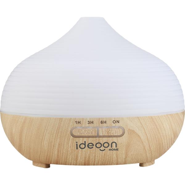 Stilvoller Aroma Diffusor & Luftbefeuchter, 300ml Vernebler mit RGB Farblicht und Timer - Perfekt für Zuhause & Büro