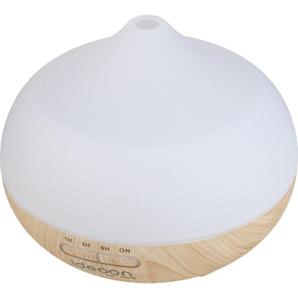 Stilvoller Aroma Diffusor & Luftbefeuchter, 300ml Vernebler mit RGB Farblicht und Timer - Perfekt für Zuhause & Büro