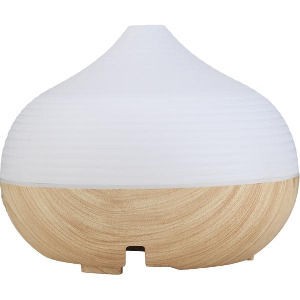 Stilvoller Aroma Diffusor & Luftbefeuchter, 300ml Vernebler mit RGB Farblicht und Timer - Perfekt für Zuhause & Büro