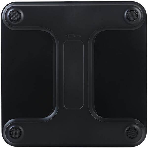 Solar-Akku Körperfettwaage aus Glas, präzise Körperanalyse, 180 kg, App & Bluetooth für Fitness-Erfolge, Kompatibel zu Google Fit & Apple Health