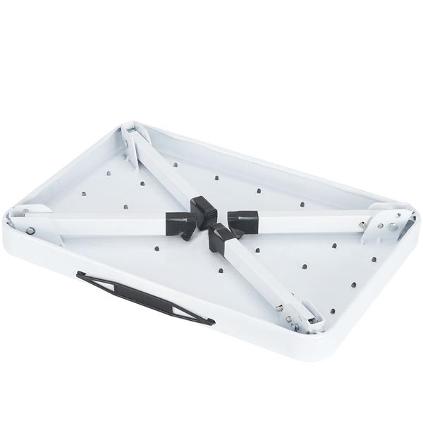 Stabiler Tritthocker, 150 kg - Stahl, Küchenleiter mit Klappsicherungen & Anti-Rutsch-Oberfläche, platzsparend für sicheres Arbeiten