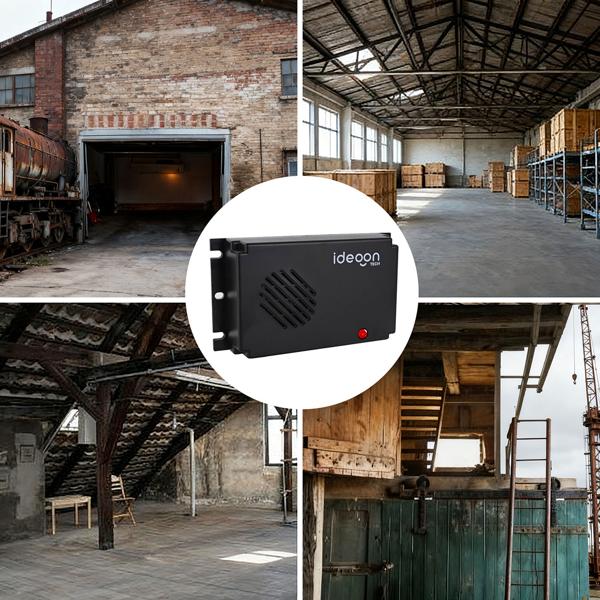 Mobiler Marderschreck Auto Ultraschall – Batteriebetrieben & Hitzebeständig (110°C) – Marderabwehr für Motorraum, Garage & Dachboden – Schutz bis 40m²