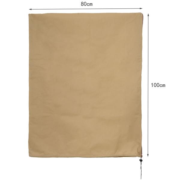 Hochwertige Pflanzenschutzhüllen, 2er Set, 100x80 cm – atmungsaktive Frostschutzhauben für Pflanzen, Sträucher und Kübel, wiederverwendbar & wetterfest