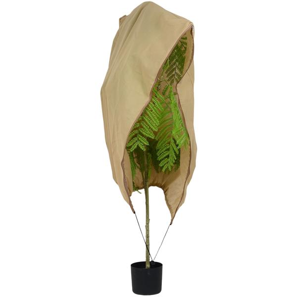 Hochwertige Pflanzenschutzhüllen, 2er Set, 100x80 cm – atmungsaktive Frostschutzhauben für Pflanzen, Sträucher und Kübel, wiederverwendbar & wetterfest