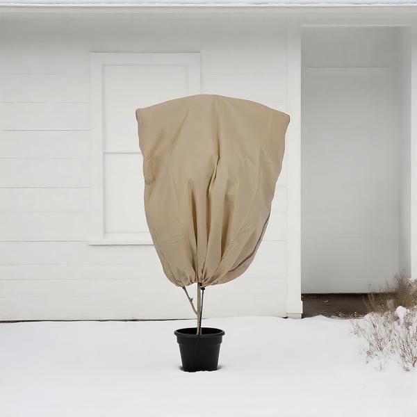 Hochwertige Pflanzenschutzhüllen, 2er Set, 100x80 cm – atmungsaktive Frostschutzhauben für Pflanzen, Sträucher und Kübel, wiederverwendbar & wetterfest