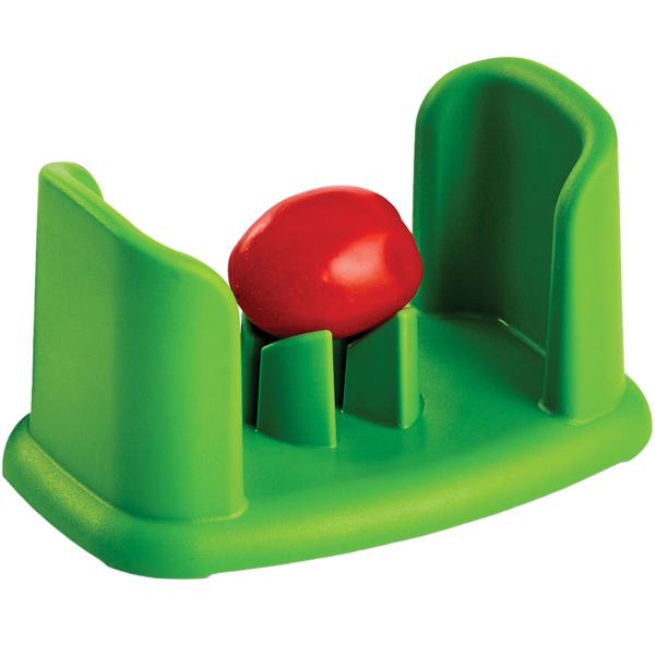 Tritatutto: efficiente tagliaverdure per cocktail di pomodori, fragole e uva - insalate e spuntini preparati velocemente