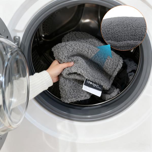 2er-Set Luxus Heizkissen 45x45 kabellos – Wärmekissen mit 5000mAh Akku, 3 Stufen, USB & weiche Füllung - Sanfte Wohlfühlwärme für Ihr Zuhause