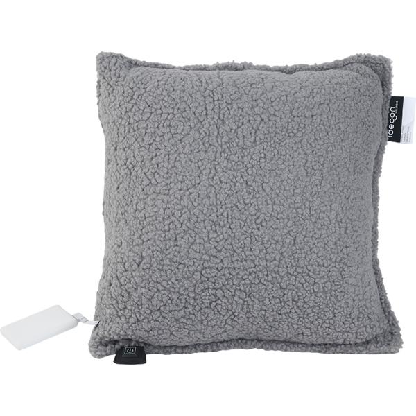 2er-Set Luxus Heizkissen 45x45 kabellos – Wärmekissen mit 5000mAh Akku, 3 Stufen, USB & weiche Füllung - Sanfte Wohlfühlwärme für Ihr Zuhause