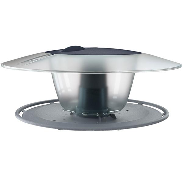 Modernes Vogelhäuschen zum Aufhängen - langlebig & pflegeleicht, stilvolle, steingraue Futterstelle für eine lebendige Tierwelt im Garten