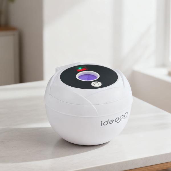 Pulitore a ultrasuoni professionale 25 watt, igienico e accurato: pulitore per apparecchi, pennelli da trucco, gioielli e altro – piccolo ed efficace