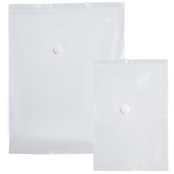 Premium Vakuumbeutel Set 15 Stück in 5 Grössen für Kleidung & Bettwäsche – Wiederverwendbare Platzsparer für Reise & Schrank – Transparent