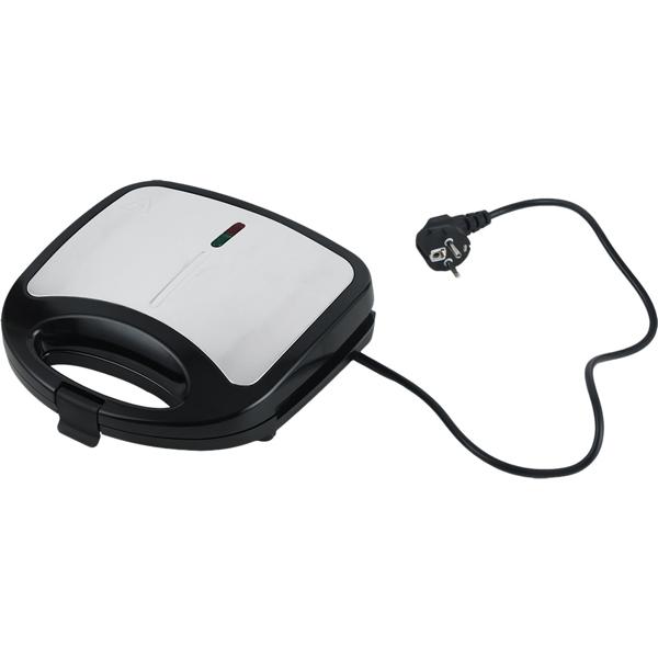 Appareil à sandwich 850 W – plaques antiadhésives, poignée Cool Touch – préparation rapide de 2 sandwiches