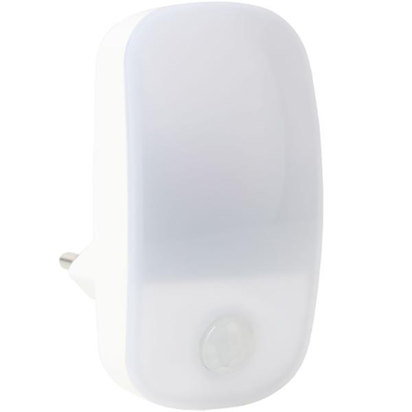 2er-Set LED Nachtlicht Stecker mit Bewegungsmelder & Dämmerungssensor, Steckdosen-Orientierungslicht, 11 Lm Warmweiss, für Flur, Treppe & Kinderzimmer