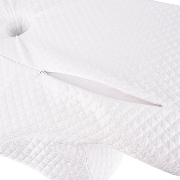 Premium Memory Foam Kopfkissen für Seiten-, Rücken- und Bauchschläfer - Ergonomisches Nackenkissen mit waschbarem Bezug für guten Schlaf