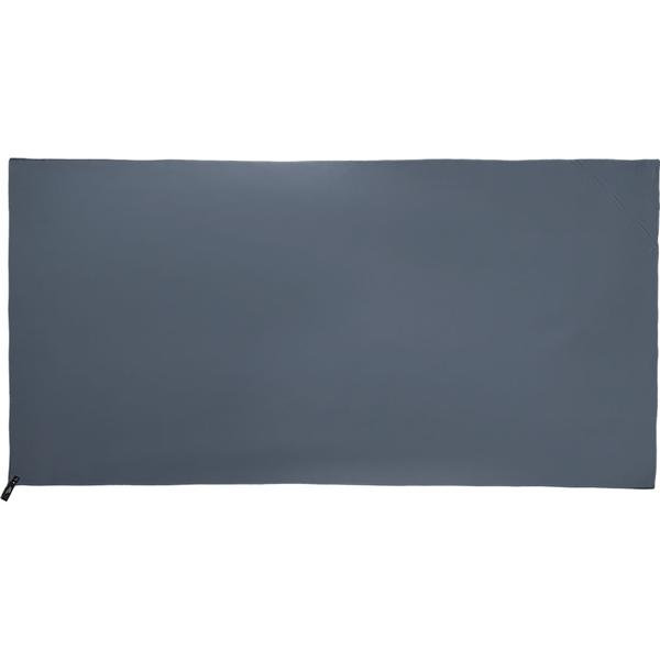 2er-Set Microfaser Handtuch 200x100 cm in Anthrazit, grosses Sporthandtuch schnelltrocknend & ultraleicht, Reisehandtuch inklusive Aufbewahrungsbox