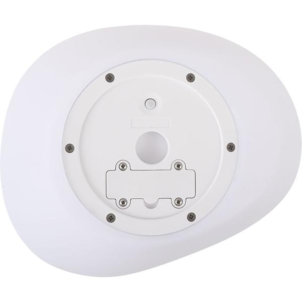 2 lampes de jardin solaires élégantes IP44 – pierres décoratives avec piquet, lumière blanc chaud et colorée – résistantes aux intempéries, 22,4 cm