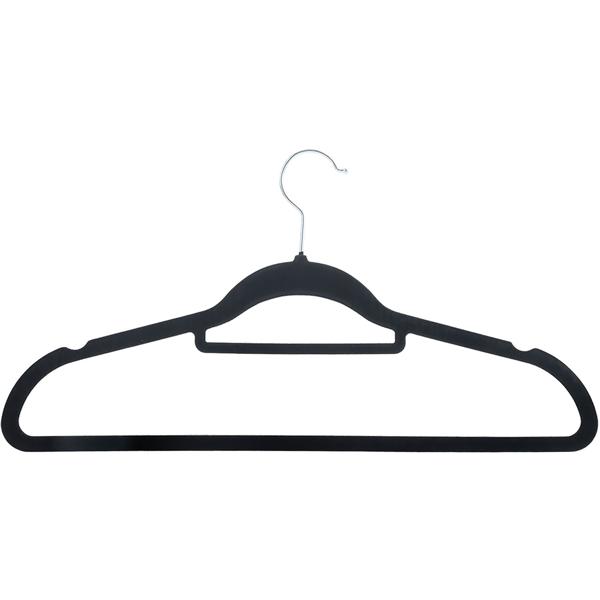 Appendiabiti premium, set da 10, con gancio girevole a 360 gradi, rivestimento antiscivolo e supporto extra per cravatte, cinture o sciarpe, salvaspazio