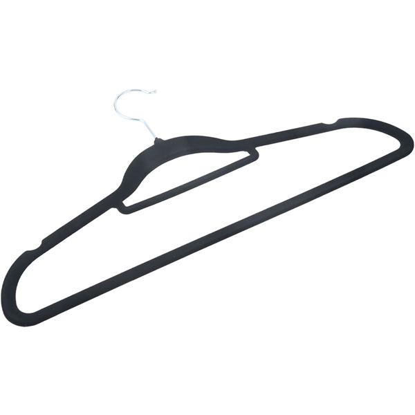 Appendiabiti premium, set da 10, con gancio girevole a 360 gradi, rivestimento antiscivolo e supporto extra per cravatte, cinture o sciarpe, salvaspazio