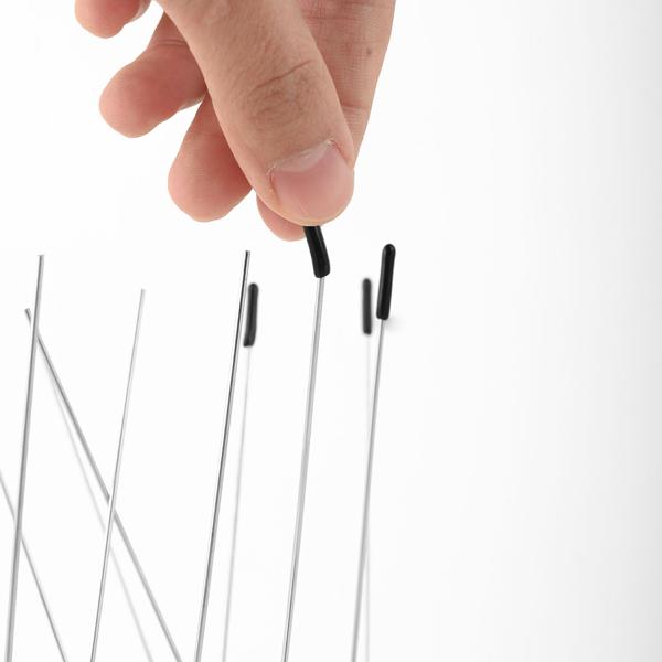 Effektiver Marder-Abwehrgürtel 2er Set aus Edelstahl, Kletterschutz für Regenrohre und Bäume, Abwehr gegen Waschbären & Katzen, leichte Montage