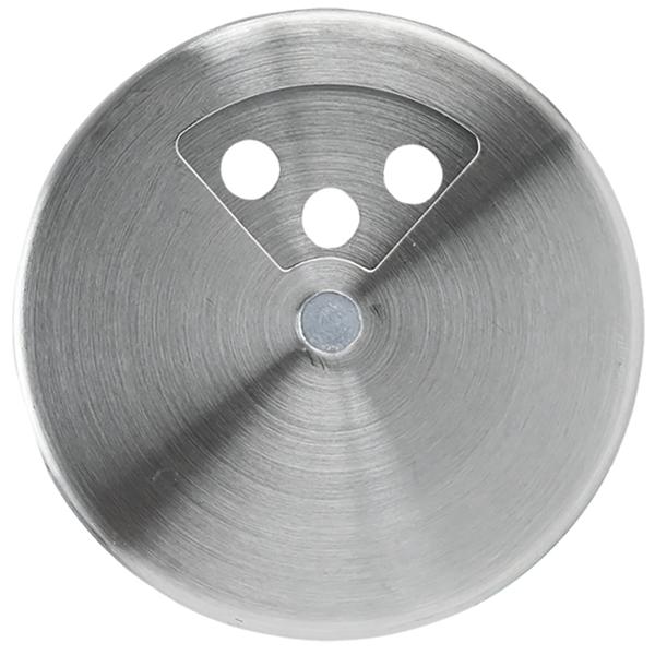 Elegante spargispezie in acciaio inox con finestra di ispezione, set da 6, barattolo da 94 ml per spezie, erbe, sale, pepe, spargitore con 3 dimensioni di fori regolabili