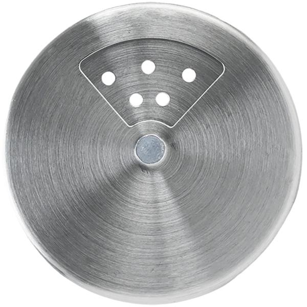 Elegante spargispezie in acciaio inox con finestra di ispezione, set da 6, barattolo da 94 ml per spezie, erbe, sale, pepe, spargitore con 3 dimensioni di fori regolabili