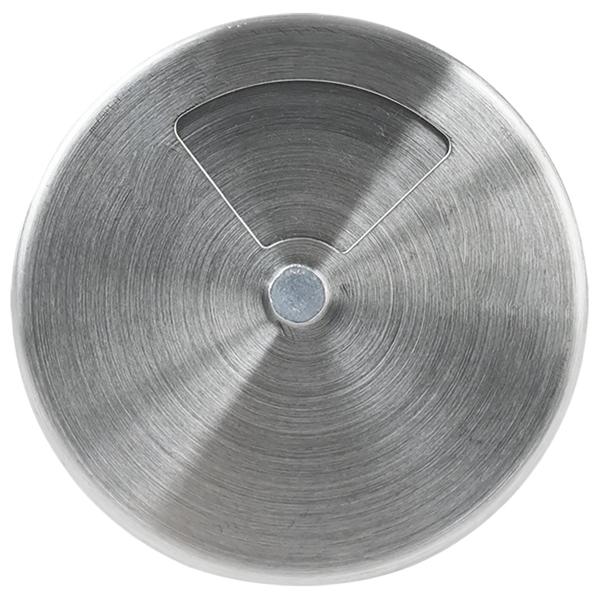 Elegante spargispezie in acciaio inox con finestra di ispezione, set da 6, barattolo da 94 ml per spezie, erbe, sale, pepe, spargitore con 3 dimensioni di fori regolabili