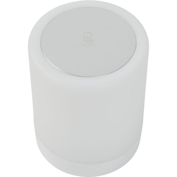 Lampada da tavolo ricaricabile con comando touch, 6 colori di luce e bianco caldo, comoda ricarica USB‑C, pratica maniglia integrata per appenderla