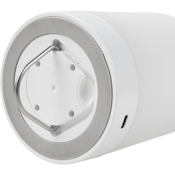 Lampada da tavolo ricaricabile con comando touch, 6 colori di luce e bianco caldo, comoda ricarica USB‑C, pratica maniglia integrata per appenderla
