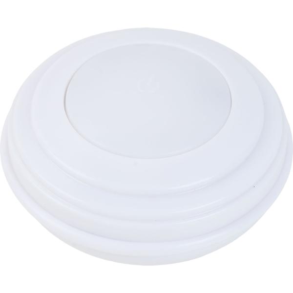 4er-Set LED Push-Lichter mit Fernbedienung: 12 Farben, Farbewechsel - Klebe-Leuchten für Schrank, Regale, Vitrine - Nachtlicht dimmbar mit Timer