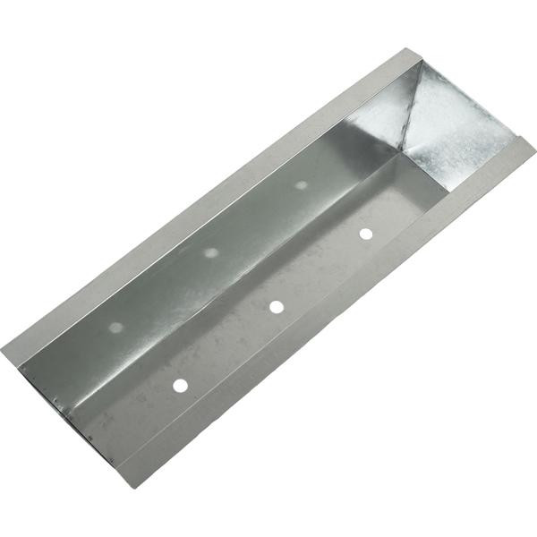 6er-Set Premium Pflanzkasten für Europaletten aus verzinktem Metall, Paletteneinsatz mit 3 Ablauflöchern, Blumenkasten für Palettenmöbel, Silber