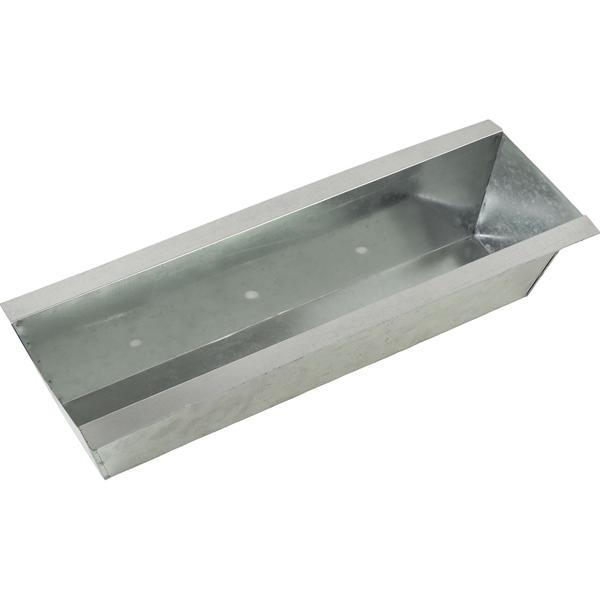 6er-Set Premium Pflanzkasten für Europaletten aus verzinktem Metall, Paletteneinsatz mit 3 Ablauflöchern, Blumenkasten für Palettenmöbel, Silber