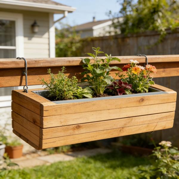 6er-Set Premium Pflanzkasten für Europaletten aus verzinktem Metall, Paletteneinsatz mit 3 Ablauflöchern, Blumenkasten für Palettenmöbel, Silber