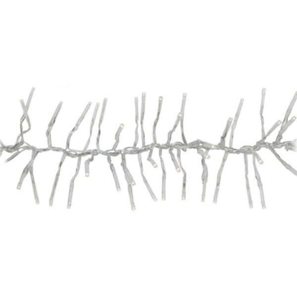 Weihnachts Clusterlichterkette 768 LED Warmweiss – IP44 Aussen & Innen, 5,6m funkelnde Büschellichterkette für gemütliche Atmosphäre