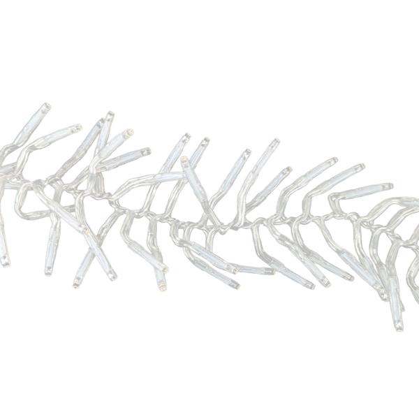 Weihnachts Clusterlichterkette 768 LED Warmweiss – IP44 Aussen & Innen, 5,6m funkelnde Büschellichterkette für gemütliche Atmosphäre