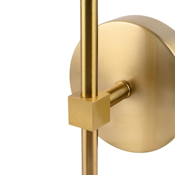 4 appliques LED sans fil avec télécommande – lampes dorées, intensité variable, chargement USB – minuterie et capteur tactile