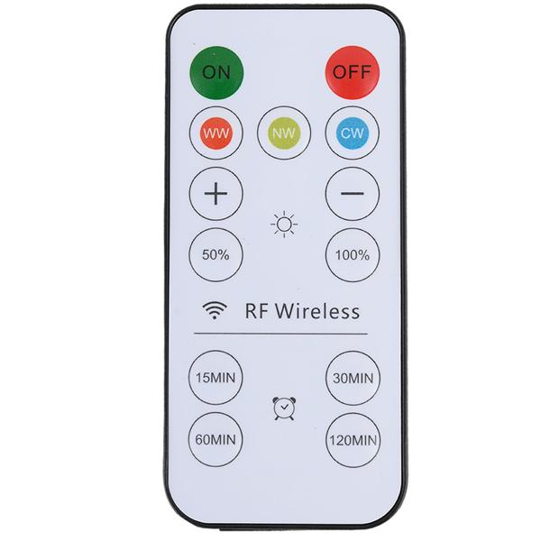 4 appliques LED sans fil avec télécommande – lampes noires, intensité variable, chargement USB – minuterie et capteur tactile