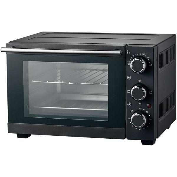 Mini Backofen 15 Liter – 1200W: Kompakter Tischofen mit 230°C und 60 Minuten Timer, inklusive Backblech und Rost