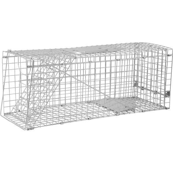 Piège professionnel pour martres – cage réutilisable avec poignée et protection anti-morsures – capture martres et petits rongeurs sans les tuer