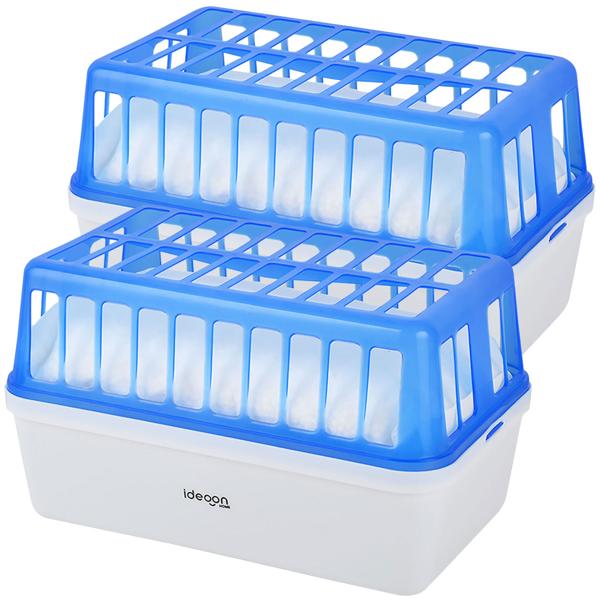 Set da 2 deumidificatori per ambienti Ultimate: potente deumidificatore contro muffa e cattivi odori, ricaricabile e senza corrente